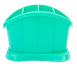 Сушка для столових приладів бірюзова (Юніпласт), фото 3