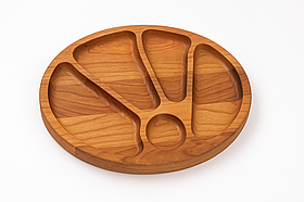 Дерев'яна менажниця «Estetique» 30 см