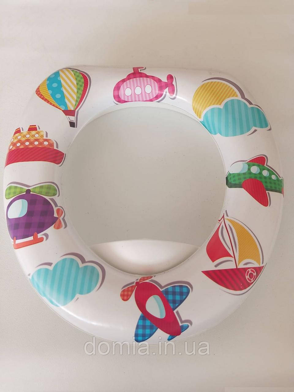 Дитяче сидіння на унітаз м'яке PUFFY BELLA, Туреччина 8004, фото 1
