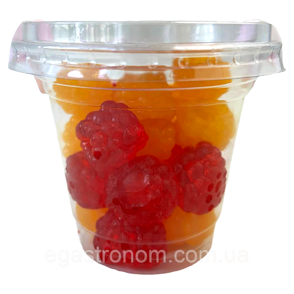 Желейки малина (стакан) Свелі Sweli 150g 24шт/ящ (Код: 00-00018025), фото 1