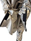 Антитепловізійне пончо. Комплект маскування від тепловізора, дронів та інфрачервоних прицілів, фото 9