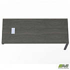 Стіл керівника з фрезеруванням під розетку М203 SIG-223 (1587х800х750мм) Чорний гр/Блеквуд Ячмінний, фото 4