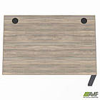 Елемент столу складового з укороченими перемичками SIG-361 (1187х800х750мм) Чорний граф/В'яз Ліберті, фото 4