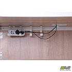 Стіл Осло з ящиком і кабель каналом (1187х600х750) білий беж, Дуб Сонома / Анжелік зі штрихкодом EAN, фото 3