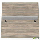 Стільниця станції пристав. з укороч.перемич+Перегор SIG-554 (1387х1600х750) Чорний граф/В'яз Ліб/Сірий, фото 4