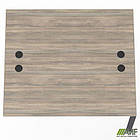 Елемент приставної станції з укороч. перемичками SIG-510 (1187х1200х750) Чорний граф/В'яз Ліберті, фото 4