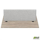 Стільниця станції пристав. з укороч. перемич + Перегор SIG-523 (1187х1200х750) Чорний гр/В'яз Ліб/Сірий, фото 3