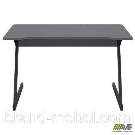 Стіл комп'ютерний Dexter DX1200 (1200х600х750Н) чорний графіт/Сірий Шифер, фото 1