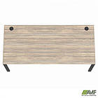 Стіл керівника SIG-221R (1800х800х750мм) Чорний графіт/В'яз Ліберті, фото 4