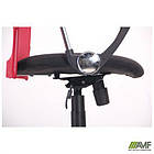 Крісло Ultra Хром сидіння А-1/спинка Сітка червона, вставка Скаден чорний, фото 2