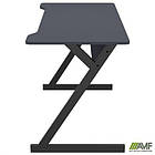 Стіл комп'ютерний Dexter DX1200 (1200х600х750Н) чорний графіт/Антрацит, фото 3