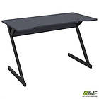 Стіл комп'ютерний Dexter DX1200 (1200х600х750Н) чорний графіт/Антрацит, фото 6