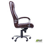 Крісло Атлантіс Хром Механізм MB Мадрас дк браун, фото 6