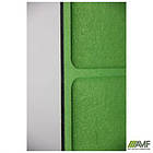 Перегородка фетрова мобільна 1124х1750 чорний графіт фетр зелений, фото 2
