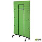 Перегородка фетрова мобільна 1124х1750 чорний графіт фетр зелений, фото 8