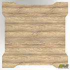 Стіл переговорів Delta DL-110 (1190х1190х750мм) Блеквуд Ячмінний / Каркас білий, фото 4