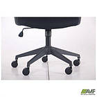 Крісло Uran Black HR сидіння Нест-01 чорна/спинка Сітка SL-00 чорна, фото 3