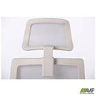 Крісло Lead White HR сидіння Нест-19 св.сіра/спинка Сітка SL-01 св.сіра, фото 2