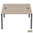 Робоча станція SIG-161 (1387х1600х750) Чорний граф/В'яз Ліберті, фото 3