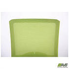 Крісло Uran Black сидіння Нест-08 сіра/спинка Сітка SL-06 салатова, фото 10