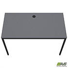 Стіл письмовий Осло (1187х600х750Н) чорний графіт, Сірий Шифер, фото 3
