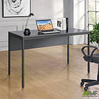 Стіл письмовий Осло (1187х600х750Н) чорний графіт, Сірий Шифер, фото 5