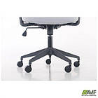 Крісло Lead Black HR сидіння Нест-19 св.сіра/спинка Сітка SL-01 св.сіра, фото 3