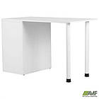 Стіл комп'ютерний Blond BL-102 (1200х600х750) Білий Перл / Білий беж, фото 9