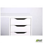 Стіл комп'ютерний Blond BL-102 (1200х600х750) Білий Перл / Білий беж, фото 10