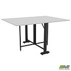 Стіл розкладний Fold 2 FL2 1400 (1380/210х1000х750Н) чорний/Білий, фото 6