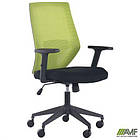 Крісло Lead Black сидіння Нест-01 чорна/спинка Сітка SL-06 салатова, фото 5