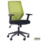 Крісло Lead Black сидіння Нест-01 чорна/спинка Сітка SL-06 салатова, фото 6