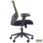 Крісло Lead Black сидіння Нест-01 чорна/спинка Сітка SL-06 салатова, фото 8