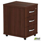 Тумба мобільна з ЦЗ МГ-402 (420х500х620мм) горіх темний (в зборі), фото 2