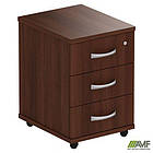 Тумба мобільна з ЦЗ МГ-402 (420х500х620мм) горіх темний (в зборі), фото 5