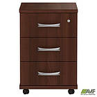 Тумба мобільна з ЦЗ МГ-402 (420х500х620мм) горіх темний (в зборі), фото 6