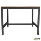 Стіл журнальний Triton (600х600х456) Дуб Сонома/Чорний графіт, фото 2