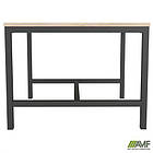 Стіл журнальний Triton (600х600х456) Дуб Сонома/Чорний графіт, фото 4