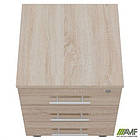 Тумба мобільна із замком ОМ-401 (400х400х500Н) (у зборі) Дуб Сонома, фото 4