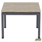 Стіл журнальний SIG-300 (600х600х450мм) Чорний графіт/В'яз Ліберті, фото 3