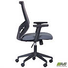 Крісло Lead Black сидіння Нест-08 сіра/спинка Сітка HY-109 сіра, фото 8