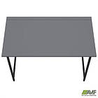 Стіл розкладний Fold FL1000 (1000х600х750Н) чорний/Сірий Шифер, фото 3