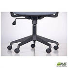 Крісло Lead Black HR сидіння Нест-08 сіра/спинка Сітка HY-109 сіра, фото 3