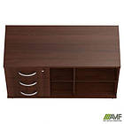 Тумба мобільна з ЦЗ МГ-408L (1046х450х620мм) горіх темний (в зборі), фото 4