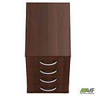 Тумба приставна з ЦЗ МГ-418 (430х600х750мм) горіх темний (в зборі), фото 4