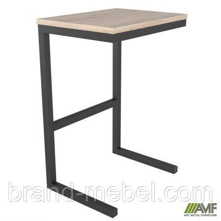 Стіл для ноутбука Triton (300х400х596) Дуб Сонома/Чорный графіт, фото 1