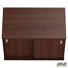 Тумба приставна МГ-422 (1020х600х750мм) горіх темний (в зборі), фото 4