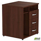 Тумба приставна МГ-415 (700х600х750мм) горіх темний (в зборі), фото 2