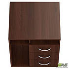 Тумба приставна МГ-415 (700х600х750мм) горіх темний (в зборі), фото 4