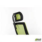 Крісло Matrix HR сидіння Сідней 07/спинка Сітка Line-05 салатова, фото 2